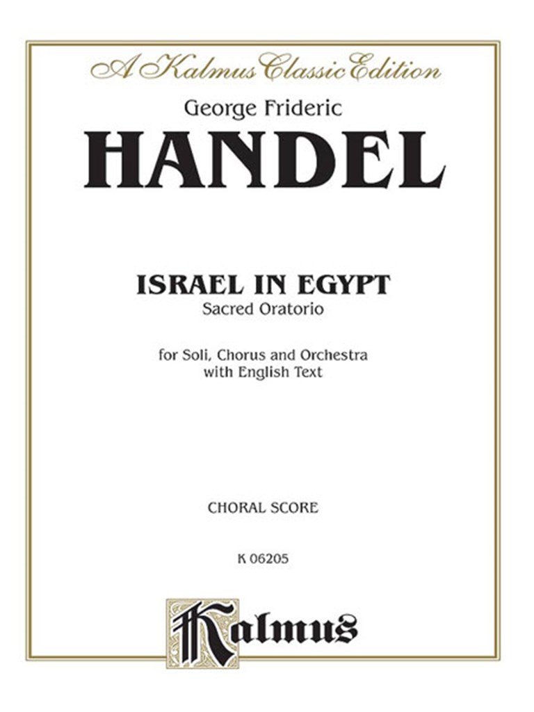 Israel in Egypt 1739